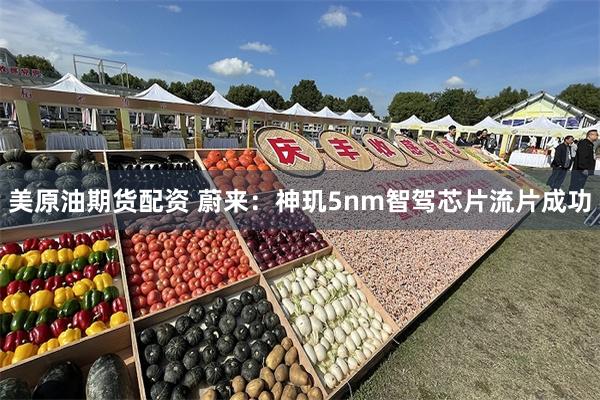 美原油期货配资 蔚来：神玑5nm智驾芯片流片成功