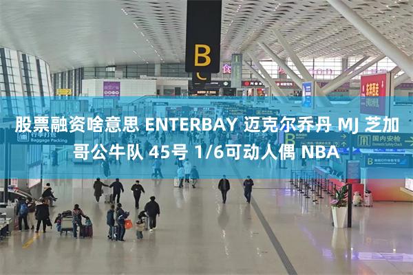 股票融资啥意思 ENTERBAY 迈克尔乔丹 MJ 芝加哥公牛队 45号 1/6可动人偶 NBA