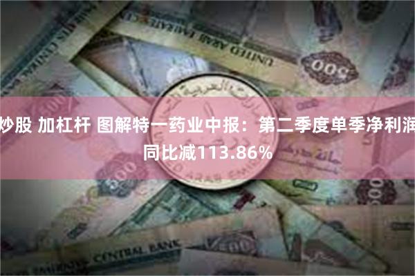 炒股 加杠杆 图解特一药业中报：第二季度单季净利润同比减113.86%